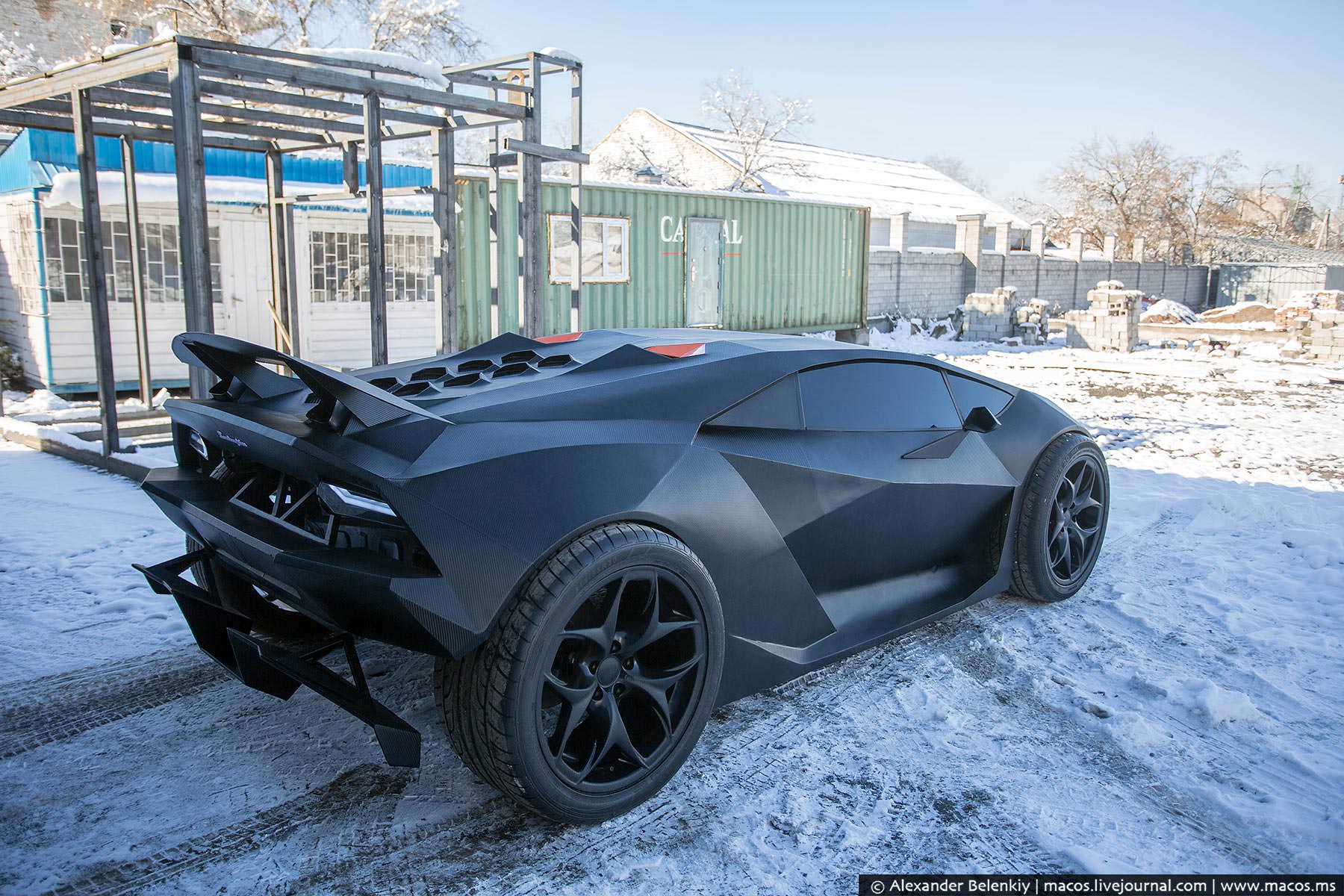 Lamborghini Sesto elemento из Киргизии