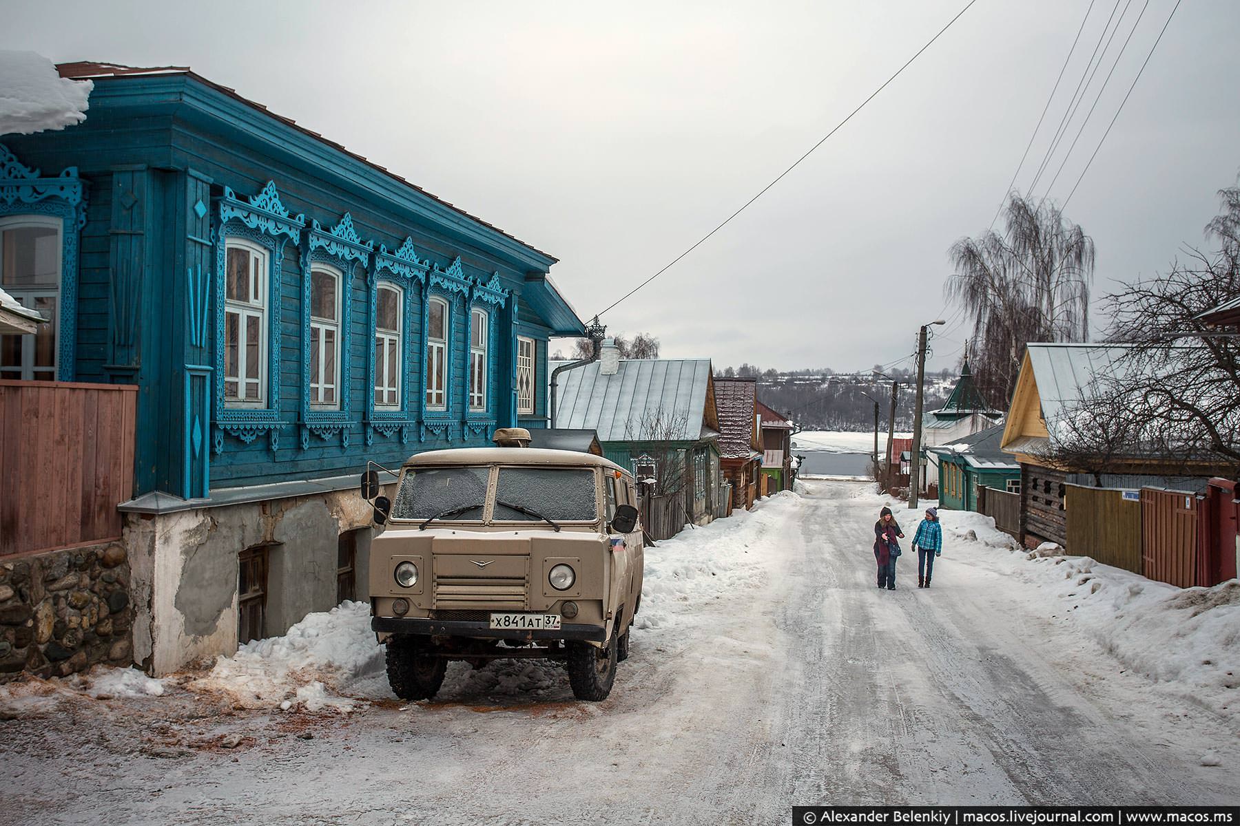 Юрьевец Ивановская область зима