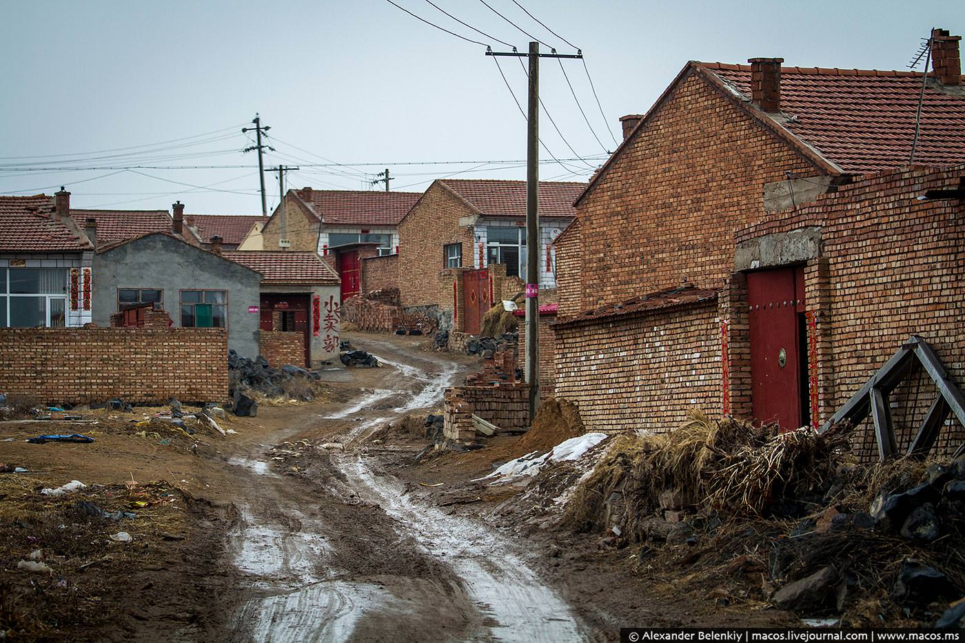 Польская деревня разруха