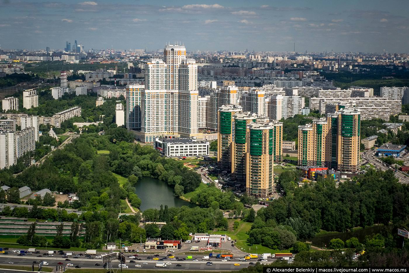 Самые красивые районы в москве