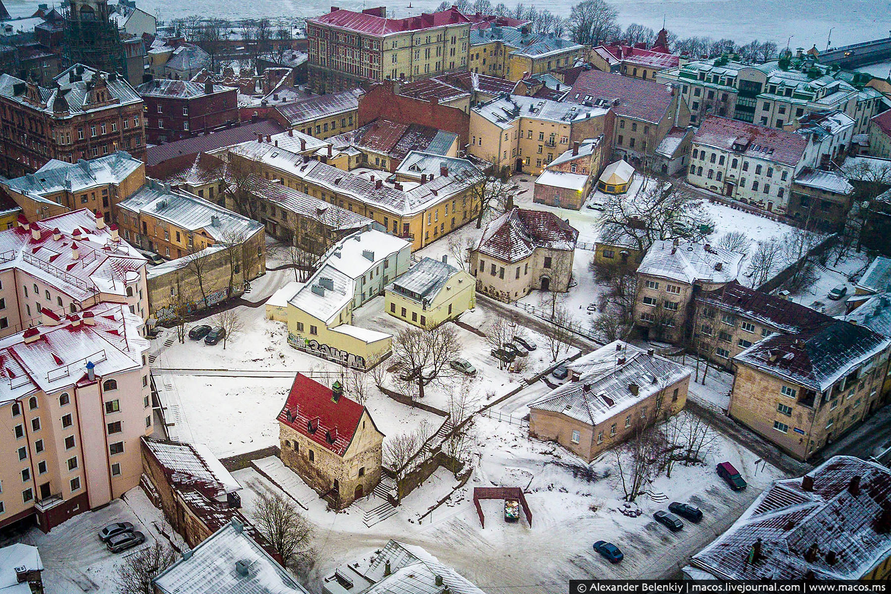 Выборг Зимой Фото