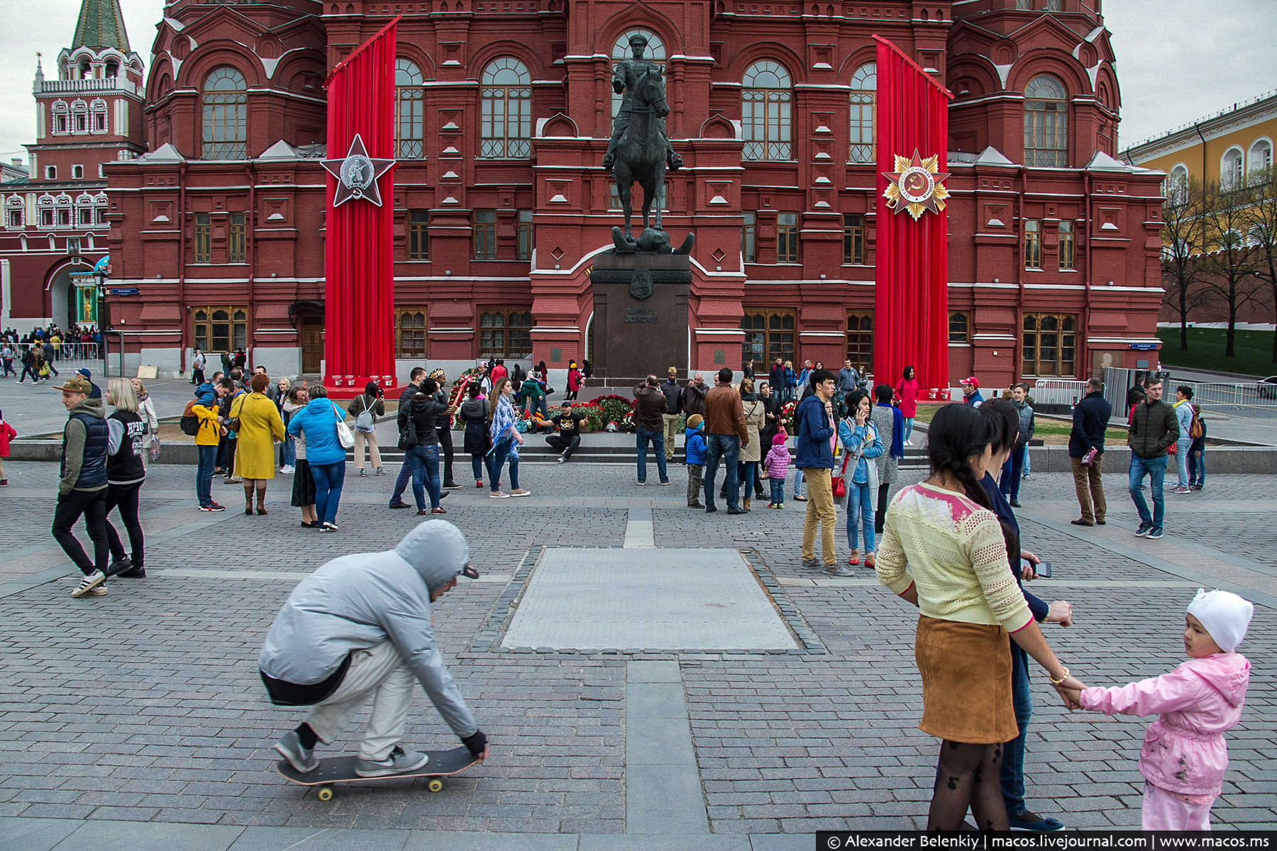 красная площадь нулевой километр