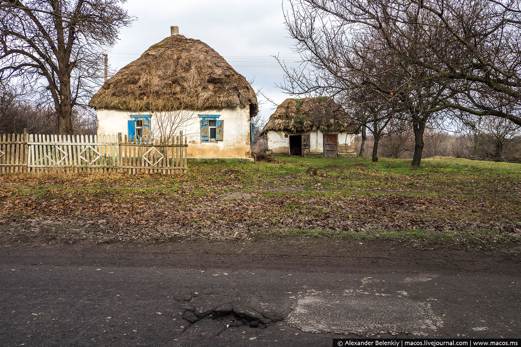 Украина деревня разруха